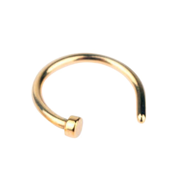 2018 New Medical Titanium Punk Clip on Fake Piercing Body Nose Lip Rings Unisex Nose Ring Women Septum Piercing Jewelry