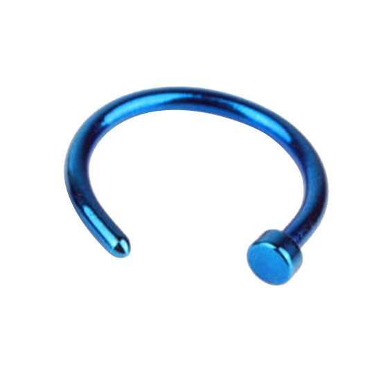2018 New Medical Titanium Punk Clip on Fake Piercing Body Nose Lip Rings Unisex Nose Ring Women Septum Piercing Jewelry