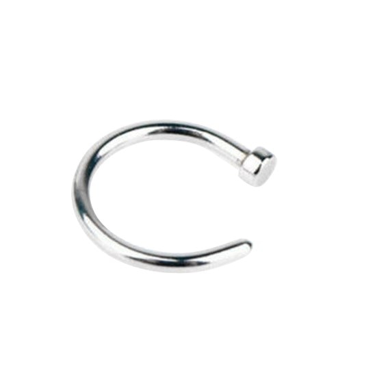 2018 New Medical Titanium Punk Clip on Fake Piercing Body Nose Lip Rings Unisex Nose Ring Women Septum Piercing Jewelry