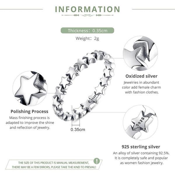HOT SALE Silver 925 Stackable Finger Ring For Women Wedding 100% 925 Sterling Silver Jewelry 2019 HOT SELL