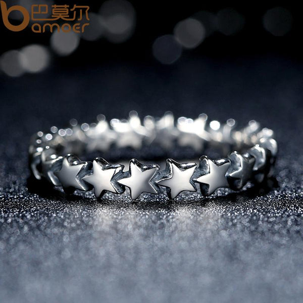HOT SALE Silver 925 Stackable Finger Ring For Women Wedding 100% 925 Sterling Silver Jewelry 2019 HOT SELL