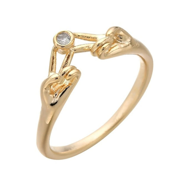 High-quality European and American fashionable small ring for women/girls wedding party jewelry gifts Jz-043