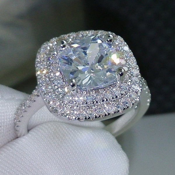 925 sterling silver 2019 new engagement Ring for women