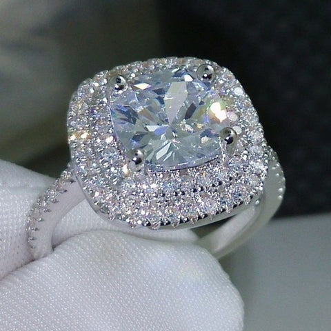 925 sterling silver 2019 new engagement Ring for women