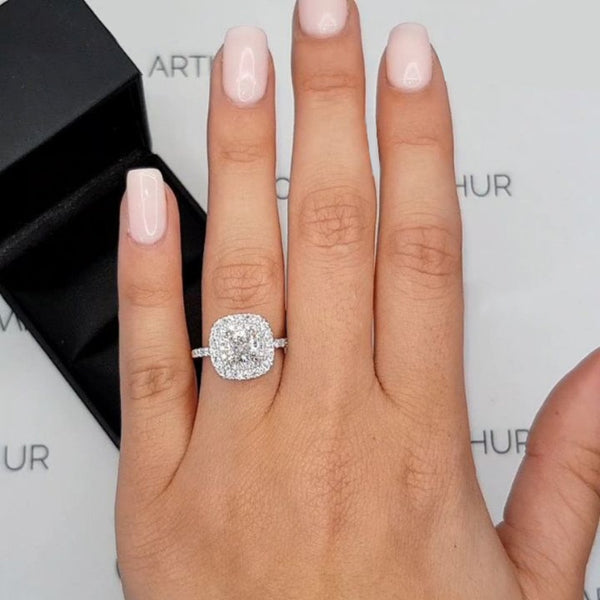 925 sterling silver 2019 new engagement Ring for women