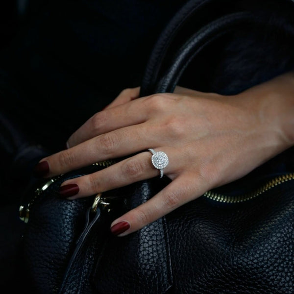 925 sterling silver 2019 new engagement Ring for women