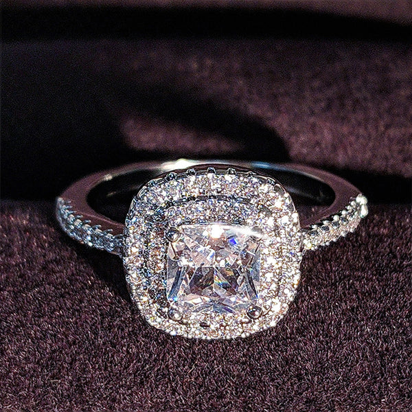 925 sterling silver 2019 new engagement Ring for women